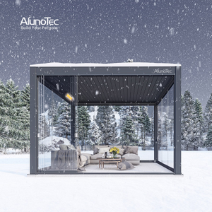  Fabricants de pergola AlunoTec ouvrant les toits, persienne solaire, auvent en aluminium, couverture de patio