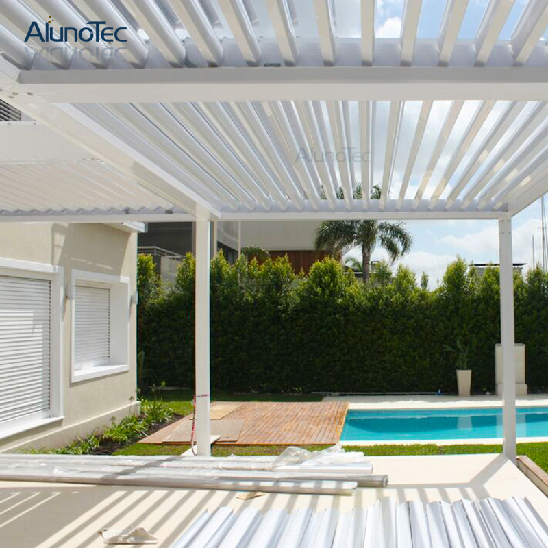 Pergola extérieure en aluminium imperméable directe d'usine pour le patio
