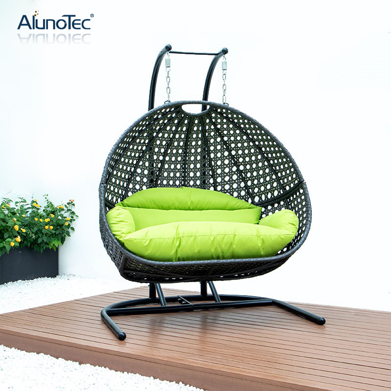 Balançoires de Patio, mobilier d'extérieur, chaise à balançoire suspendue aux œufs, hamac de jardin